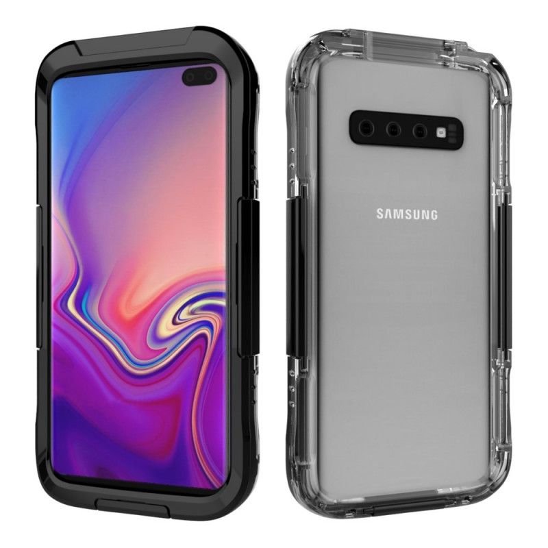 Skal Samsung Galaxy S10 Svart Vattentät 10M