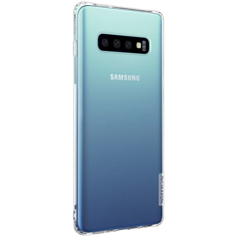 Skal Samsung Galaxy S10 Vit Transparent Nillkin