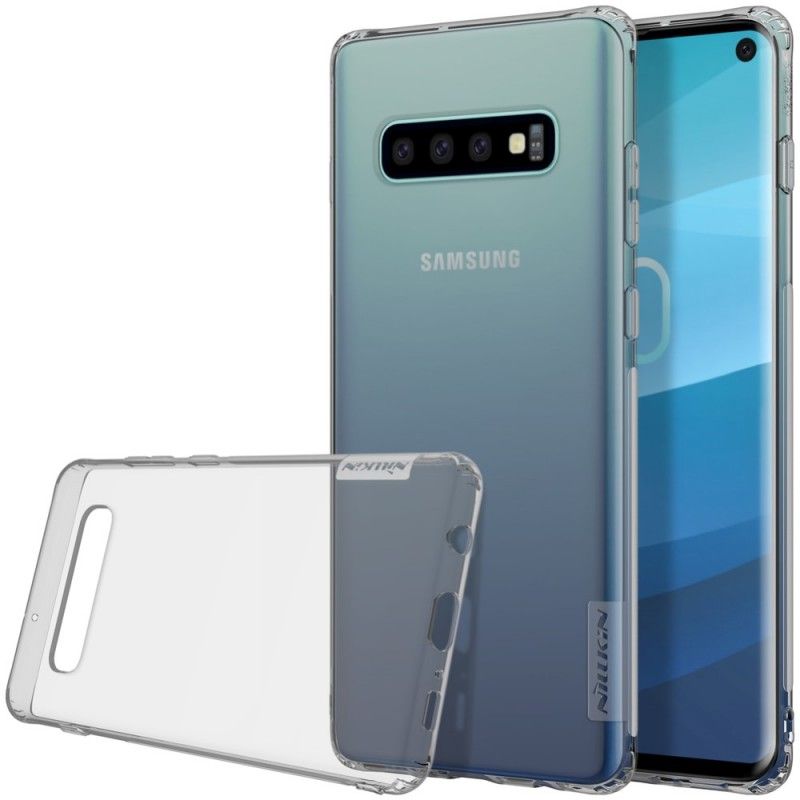 Skal Samsung Galaxy S10 Vit Transparent Nillkin