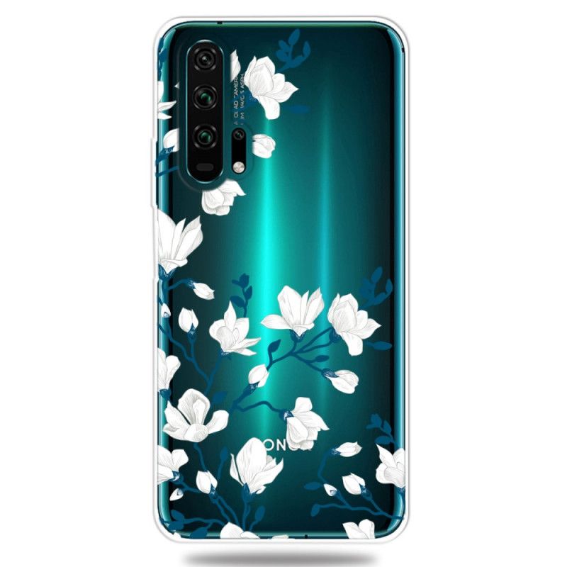 Skal Honor 20 Pro Vita Blommor