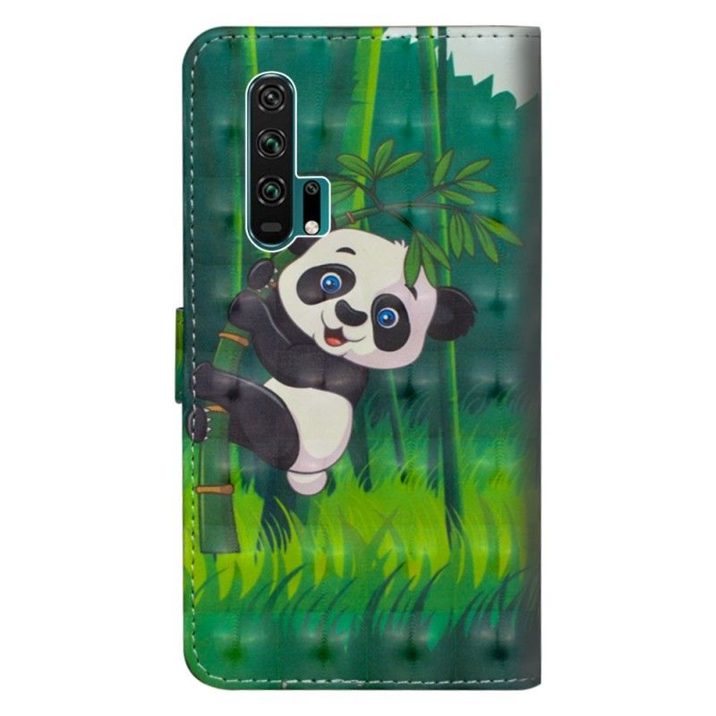Skyddsfodral Honor 20 Pro Panda Och Bambu