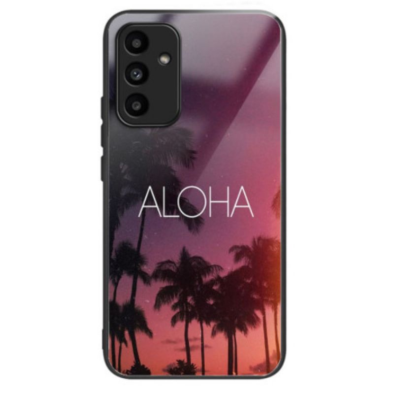 Skal För Samsung Galaxy A15 5g Aloha Härdat Glas