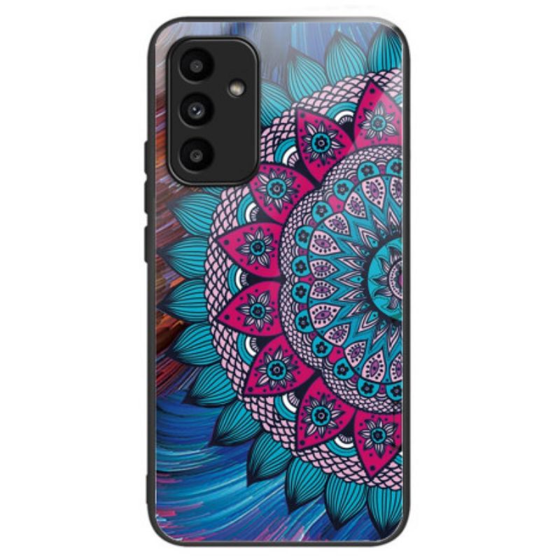 Skal Samsung Galaxy A15 5g Telefonfodral Mandala Härdat Glas