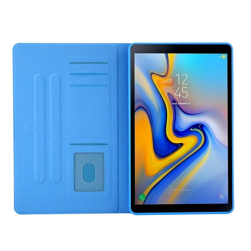 Fodral för Samsung Galaxy Tab A7 Gul Målning