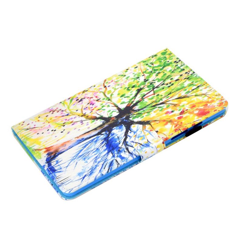 Skyddsfodral Samsung Galaxy Tab A7 Akvarell Träd