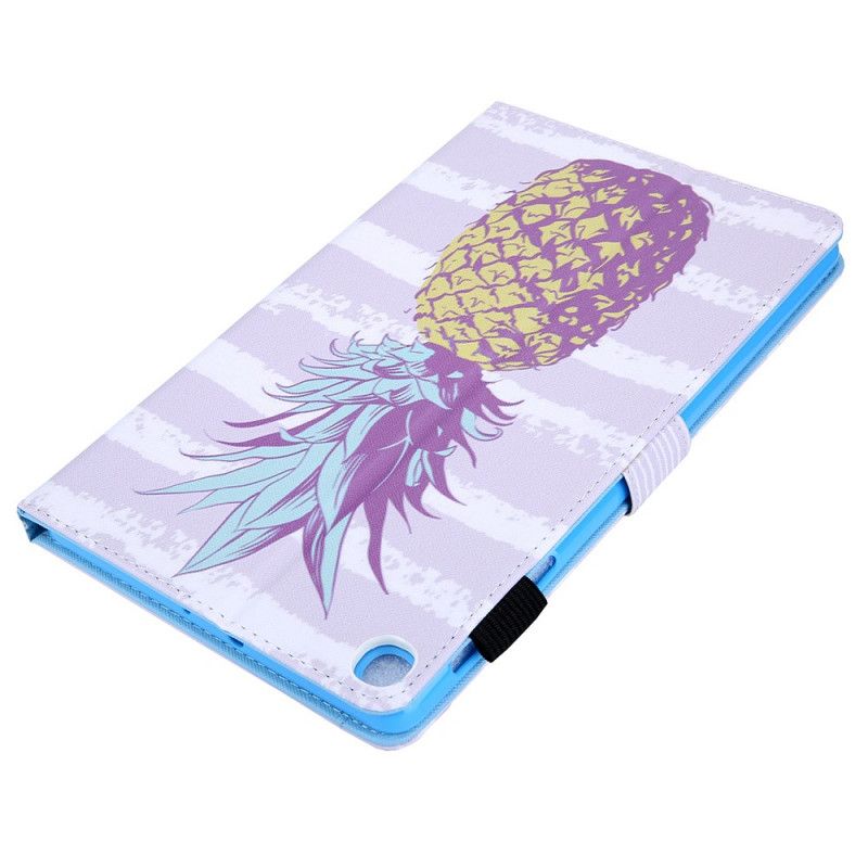 Skyddsfodral Samsung Galaxy Tab A7 Magenta Ananas Design