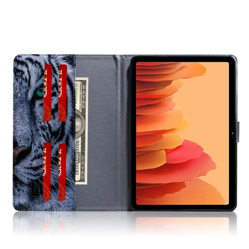 Skyddsfodral Samsung Galaxy Tab A7 Tigerhuvud