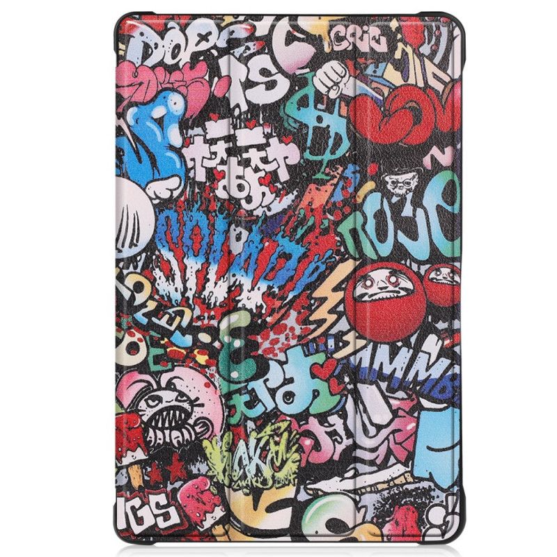 Smart Fodral Samsung Galaxy Tab A7 Förstärkt Graffiti