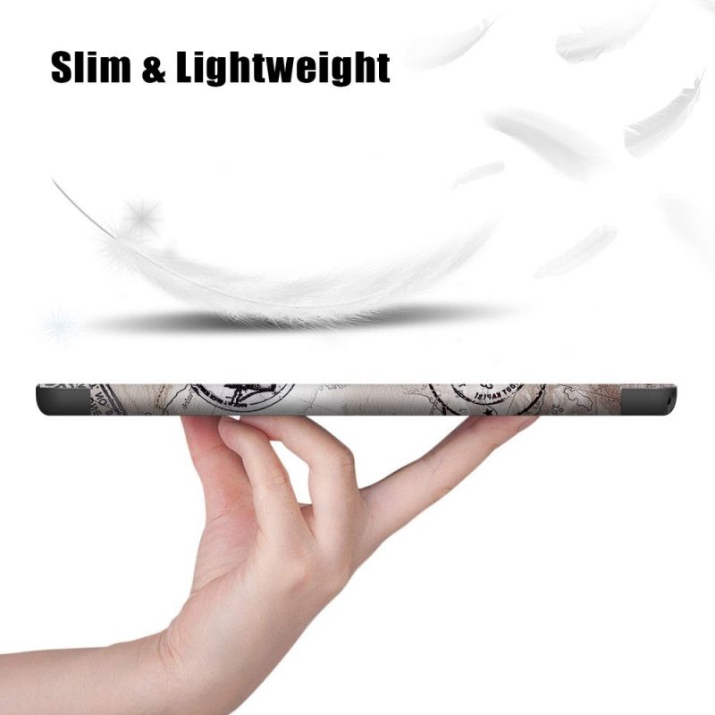 Smart Fodral Samsung Galaxy Tab A7 Förstärkt Kontur Eiffeltornet