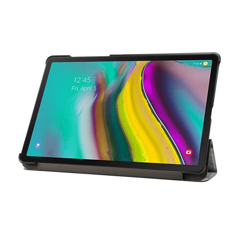 Smart Fodral Samsung Galaxy Tab A7 Grå Marmorstil