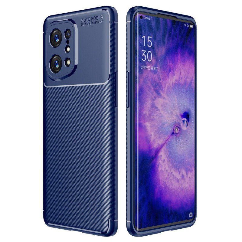 Skal Oppo Find X5 Kolfiberslang