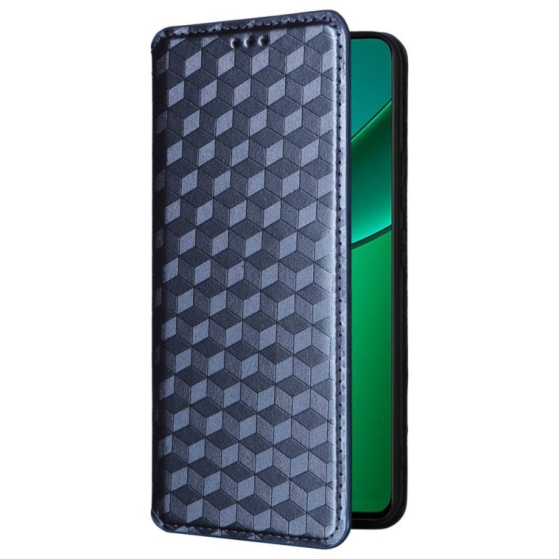 Folio-fodral Realme 12 Plus 5g 3d-kuber