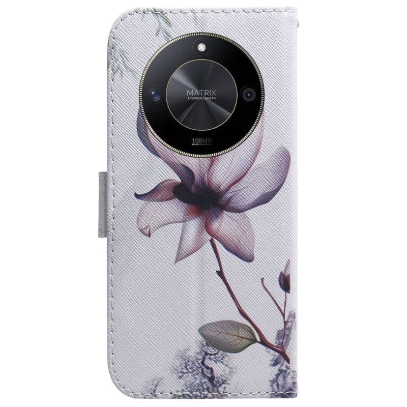 Fodral Honor X9b / Magic 6 Lite Rosa Blomma