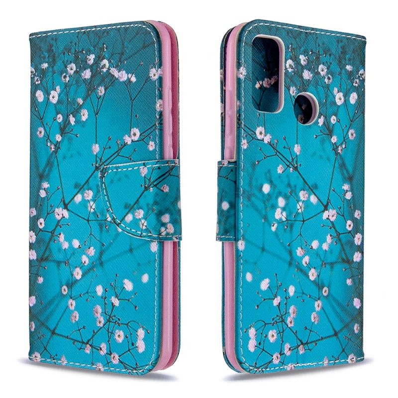 Fodral Huawei P Smart 2020 Blommande Träd