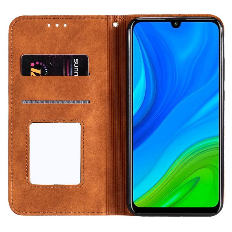 Folio-fodral Huawei P Smart 2020 Grön Stjärntryck