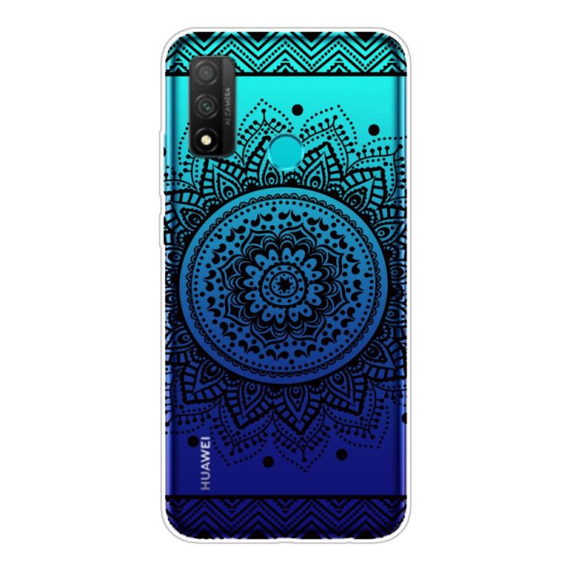 Skal Huawei P Smart 2020 Genomskinlig Blommamandala