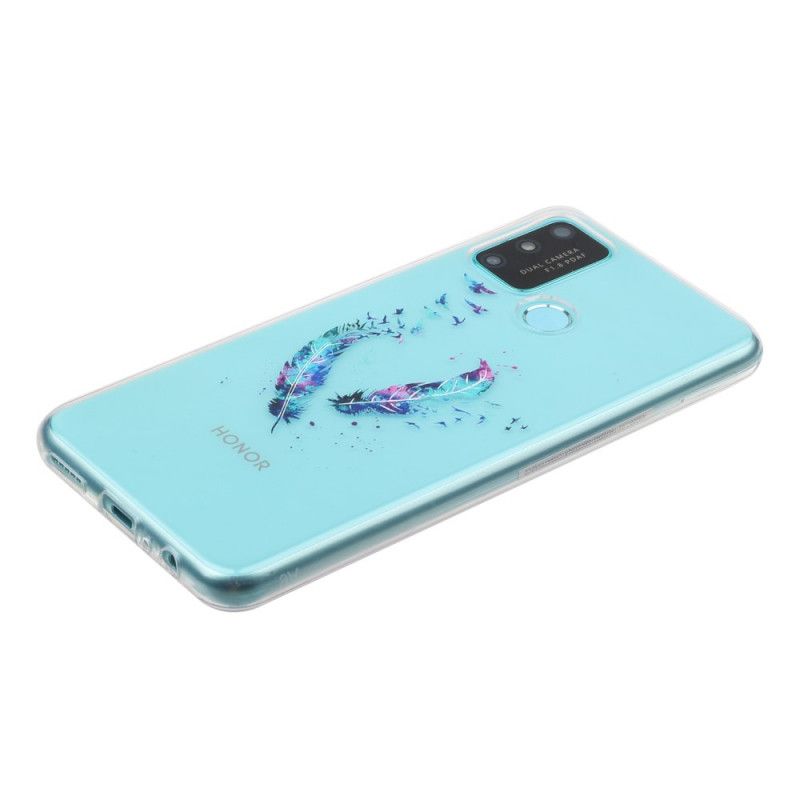 Skal Huawei P Smart 2020 Genomskinliga Fjädrar