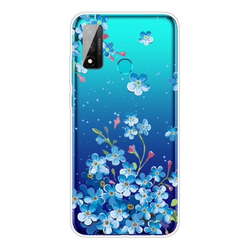 Skal Huawei P Smart 2020 Mobilskal Bukett Med Blå Blommor