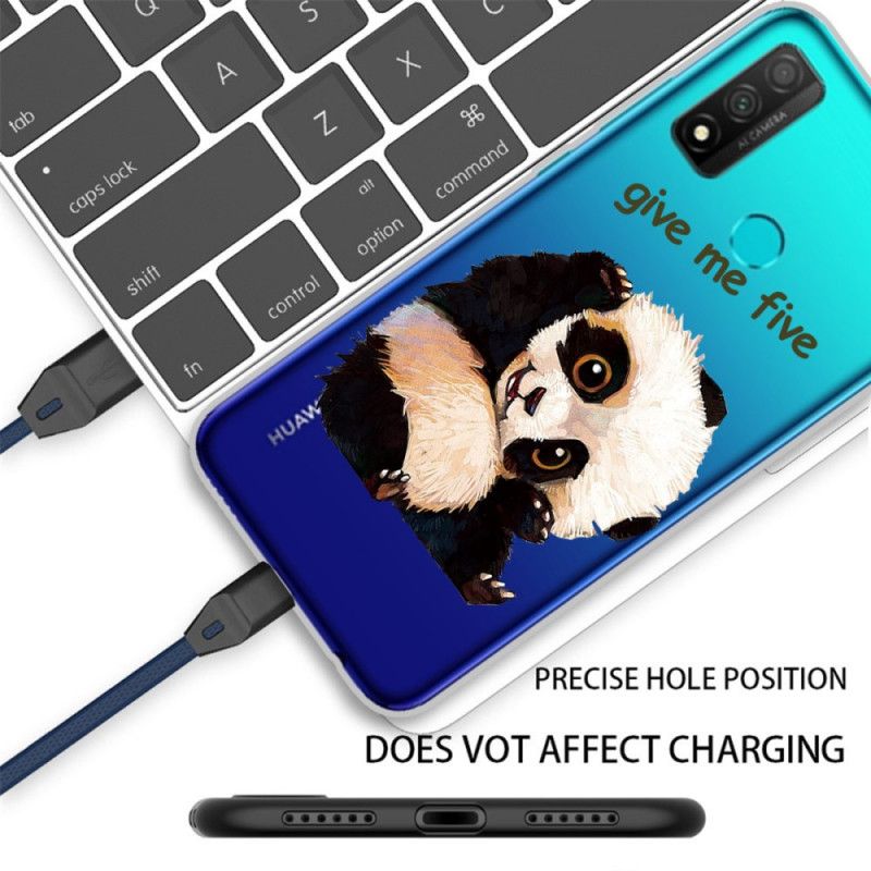 Skal Huawei P Smart 2020 Mobilskal Transparent Panda Ge Mig Fem