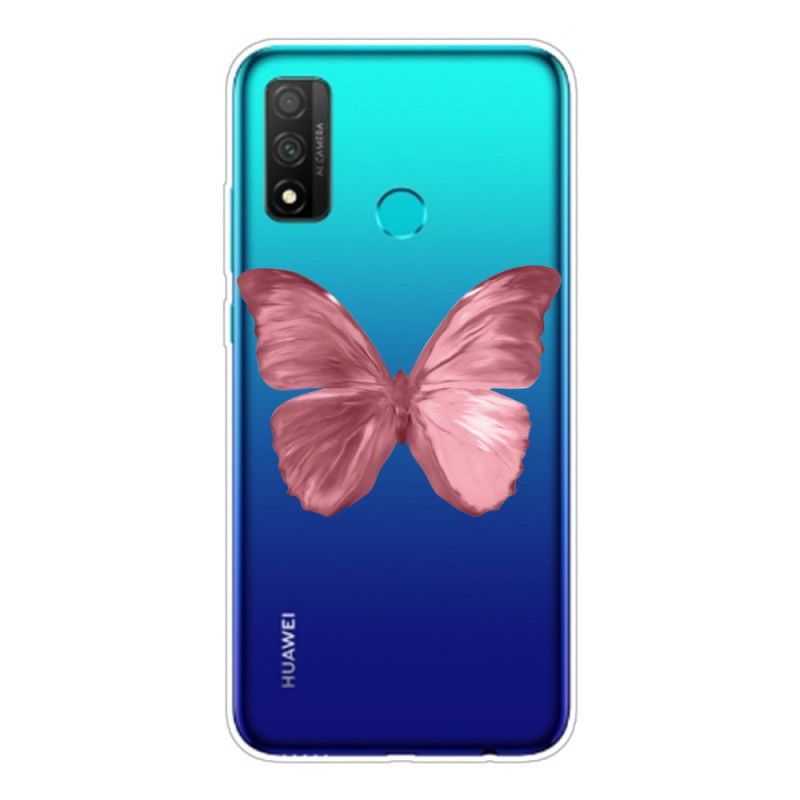 Skal Huawei P Smart 2020 Rosa Vilda Fjärilar