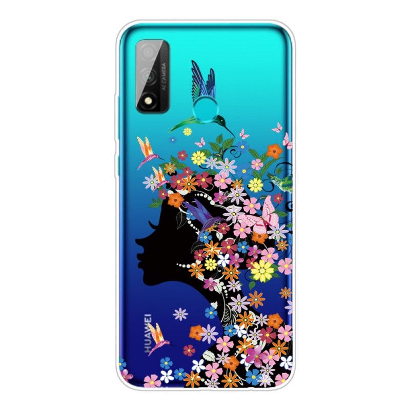 Skal Huawei P Smart 2020 Transparent Blommflicka