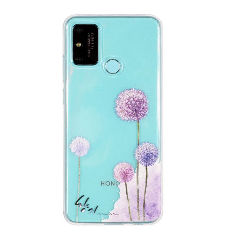 Skal Huawei P Smart 2020 Transparent Färgade Maskrosor