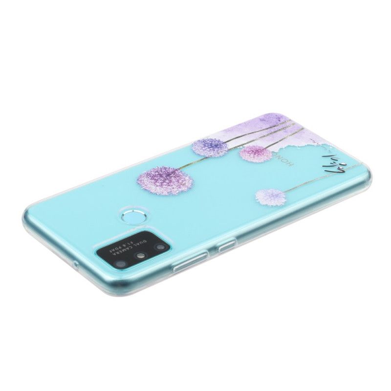 Skal Huawei P Smart 2020 Transparent Färgade Maskrosor