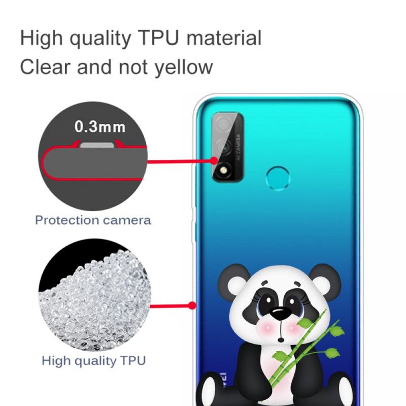 Skal Huawei P Smart 2020 Transparent Ledsen Panda