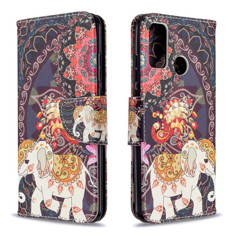 Skyddsfodral Huawei P Smart 2020 Etnisk Elefantmandala