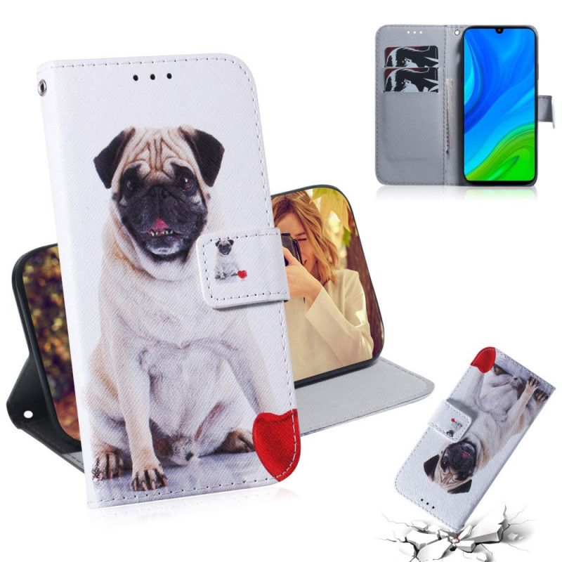 Skyddsfodral Huawei P Smart 2020 Mopshund