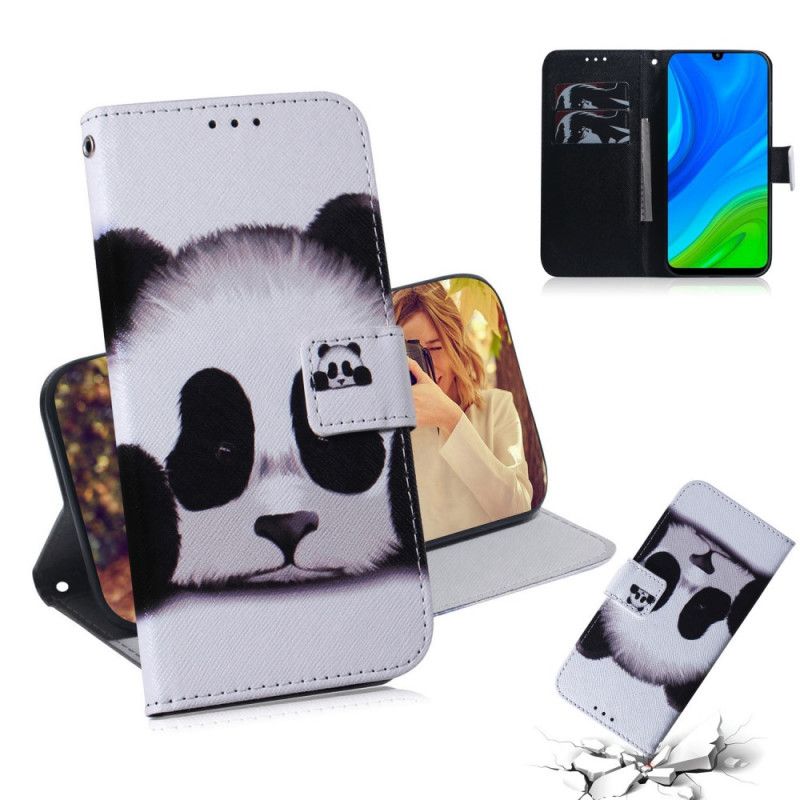 Skyddsfodral Huawei P Smart 2020 Panda Ansikte