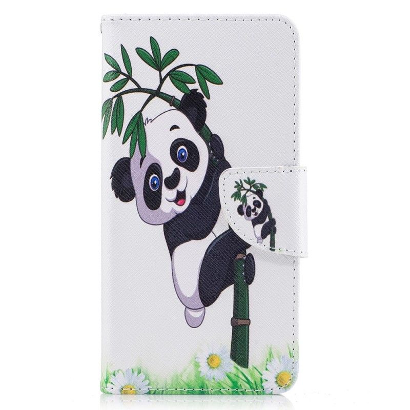 Fodral Huawei Y6 2017 Panda På Bambu