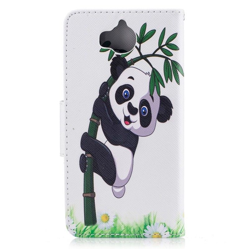 Fodral Huawei Y6 2017 Panda På Bambu