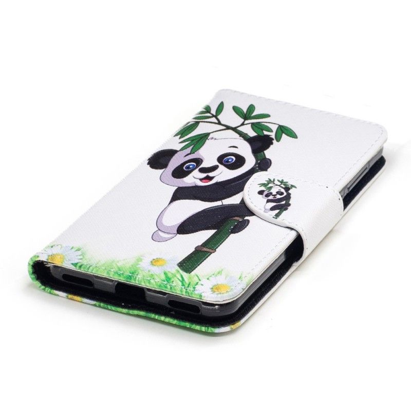 Fodral Huawei Y6 2017 Panda På Bambu