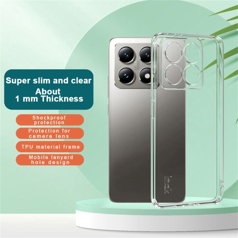 Skal Xiaomi 14t Transparent Ux-5 Series Imak