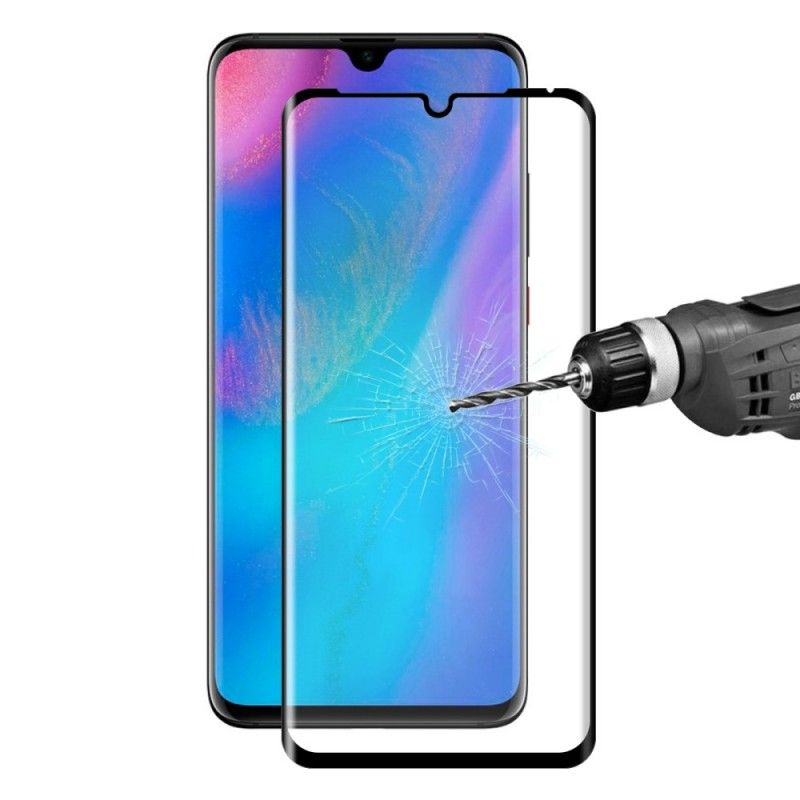 Härdat Glas Skydd Huawei P30 Pro Svart Hatt Prins