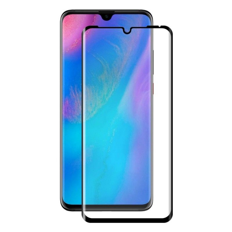 Härdat Glas Skydd Huawei P30 Pro Svart Hatt Prins