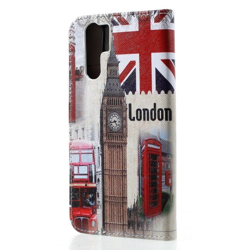 Läderskal Huawei P30 Pro Liv I London