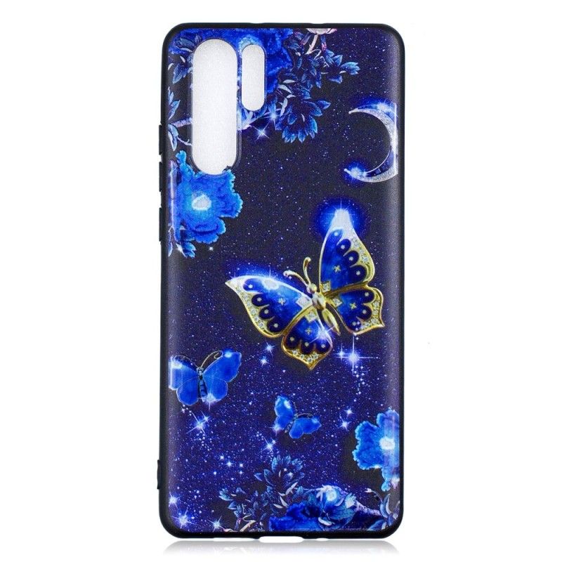 Skal Huawei P30 Pro Gyllene Fjäril