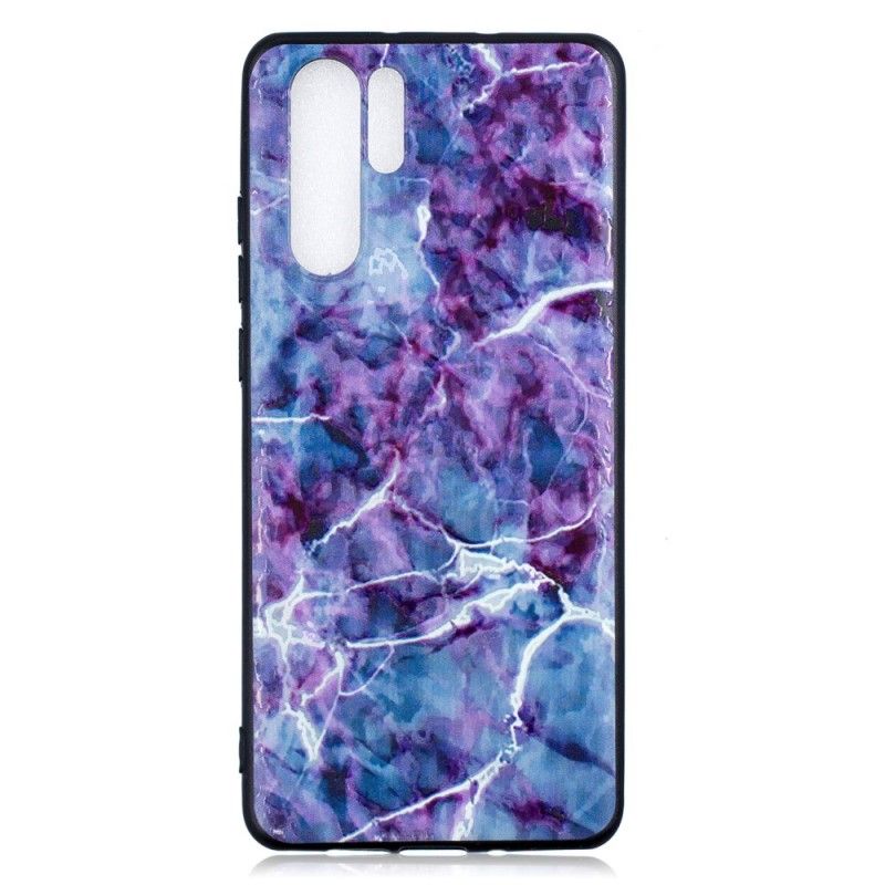 Skal Huawei P30 Pro Mobilskal Lila Marmor