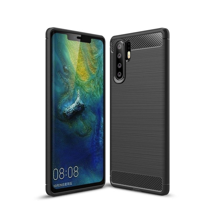 Skal Huawei P30 Pro Svart Borstad Kolfiber