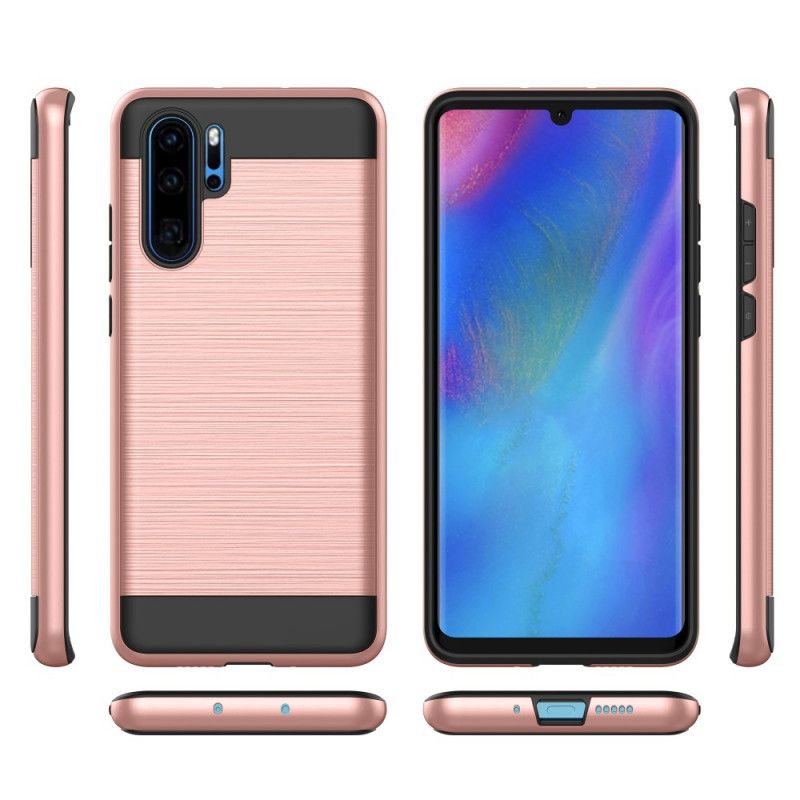 Skal Huawei P30 Pro Svart Borstat