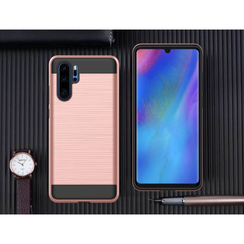 Skal Huawei P30 Pro Svart Borstat