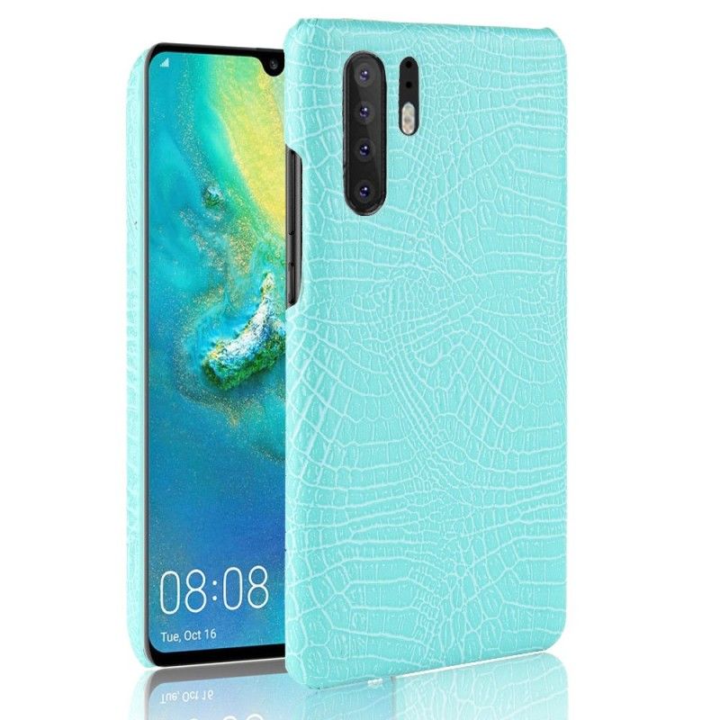 Skal Huawei P30 Pro Svart Krokodilhudeffekt