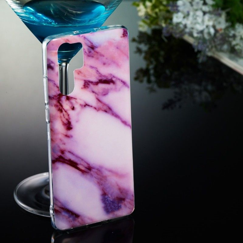 Skal Huawei P30 Pro Svart Mobilskal Sällsynt Marmor