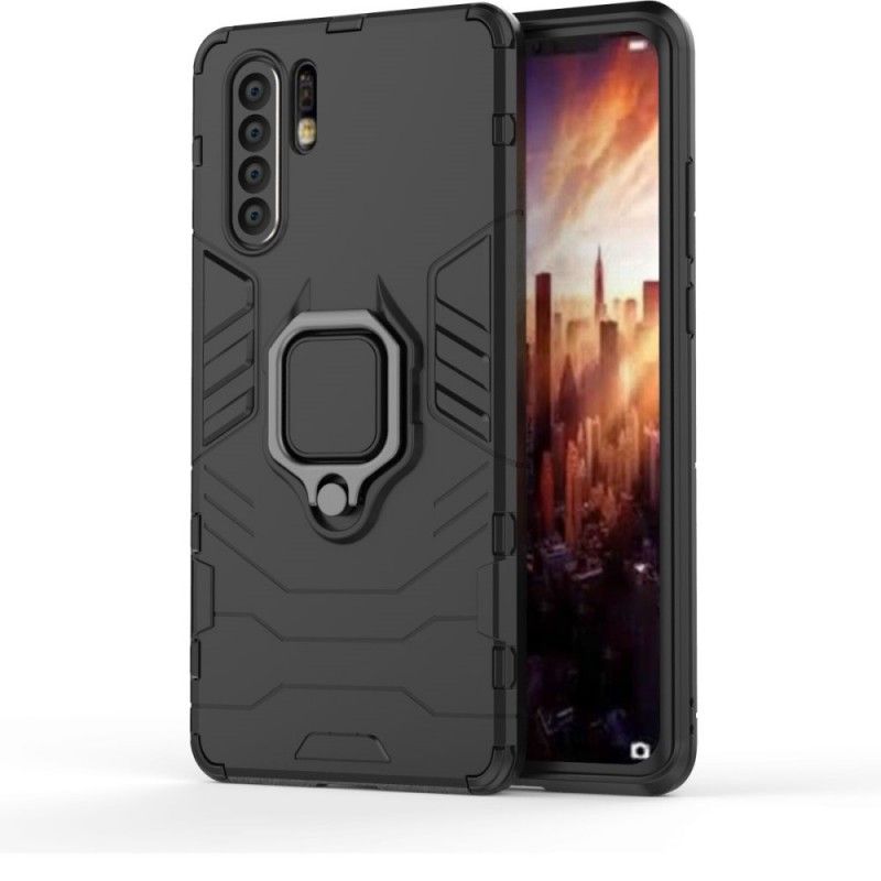 Skal Huawei P30 Pro Svart Resistent Ring