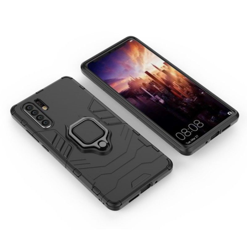 Skal Huawei P30 Pro Svart Resistent Ring