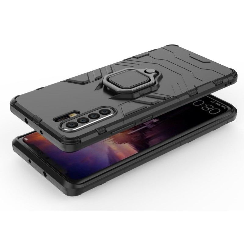 Skal Huawei P30 Pro Svart Resistent Ring