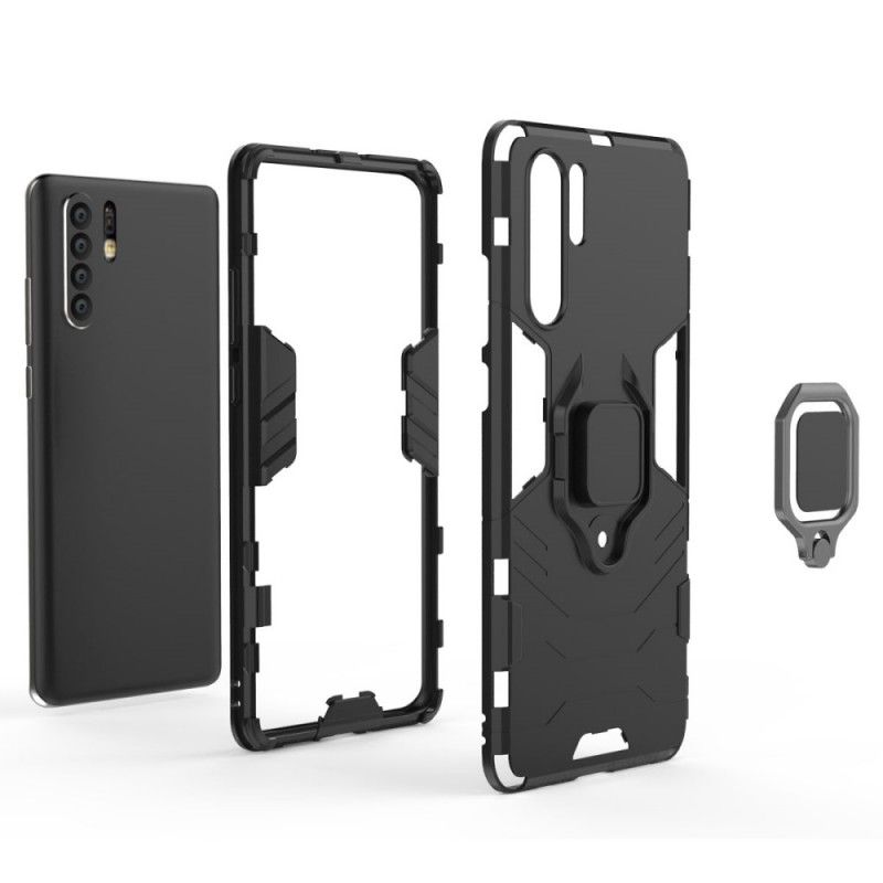 Skal Huawei P30 Pro Svart Resistent Ring