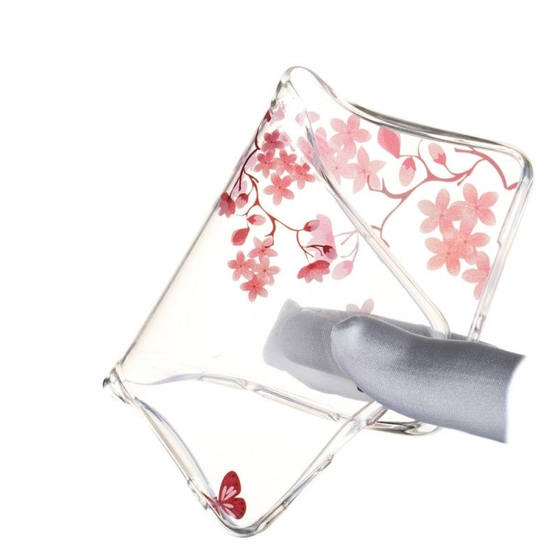 Skal Huawei P30 Pro Transparent Blommande Träd